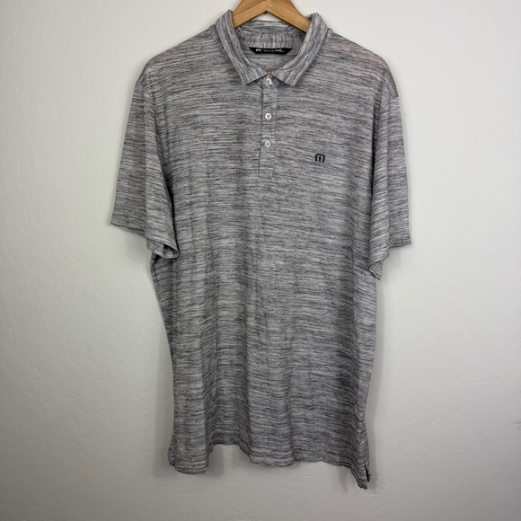 Travis Mathew Other - Travis Mathew Heather Gray Polo Shirt